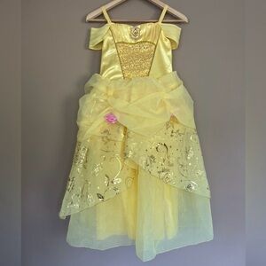 Disney Belle Princess Dress Beauty and the Beast Costume - Girls 9/10